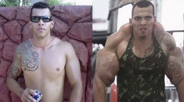 Man Tries To Look Like The Hulk But Turns Out To Be An Abomination