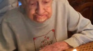 This Birthday granny blowing out Her candles Is Going To End Just The Way You Think